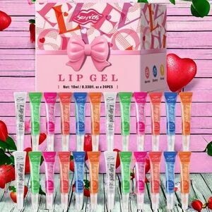 24 pieces Lip gel/balm Set - NEW in box sealed 6 different flavors